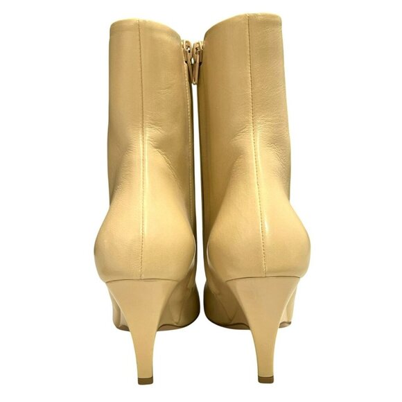 Bottega Veneta $1450  Leather Pointed Toe Wedge Heel Ankle Boots Size 9.5 NEW - Picture 4 of 11
